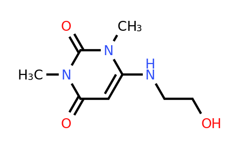5770-44-5 | 6-((2-Hydroxyethyl)amino)-1,3-dimethylpyrimidine-2,4(1h,3h)-dione