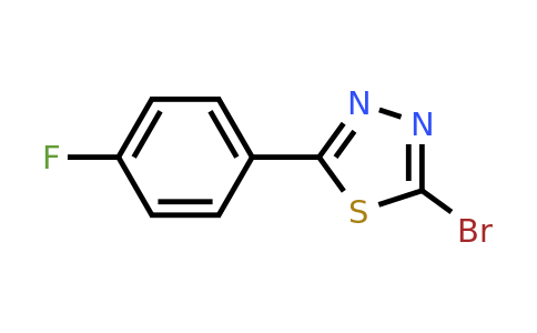 57709-55-4 | 2-Bromo-5-(4-fluorophenyl)-1,3,4-thiadiazole