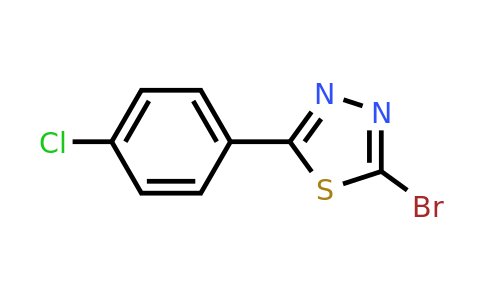 57709-58-7 | 2-Bromo-5-(4-chlorophenyl)-1,3,4-thiadiazole