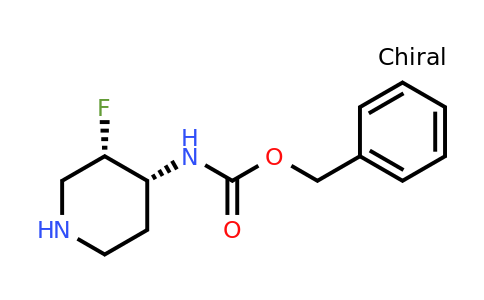 577691-60-2 | benzyl N-[(3S,4R)-3-fluoro-4-piperidyl]carbamate