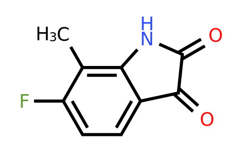 57817-03-5 | 6-Fluoro-7-methylindoline-2,3-dione