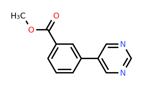 579475-04-0 | 3-Pyrimidin-5-yl-benzoic acid methyl ester