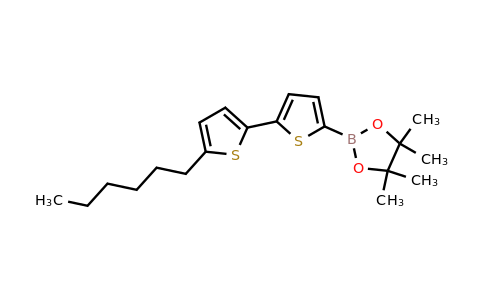 579503-59-6 | 2-(5'-Hexyl-[2,2'-bithiophen]-5-yl)-4,4,5,5-tetramethyl-1,3,2-dioxaborolane