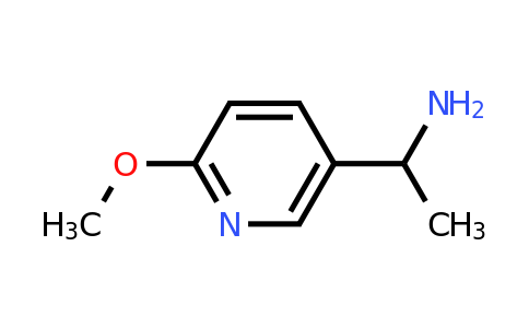 579515-25-6 | 1-(6-Methoxypyridin-3-yl)ethan-1-amine