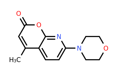 4-Methyl-7-morpholino-2H-pyrano[2,3-b]pyridin-2-one