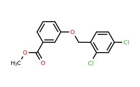 58041-99-9 | Methyl 3-((2,4-dichlorobenzyl)oxy)benzoate