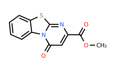 58099-49-3 | Methyl 4-oxo-4H-benzo[4,5]thiazolo[3,2-a]pyrimidine-2-carboxylate