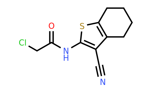 58125-40-9 | 2-Chloro-N-(3-cyano-4,5,6,7-tetrahydrobenzo[b]thien-2-yl)acetamide