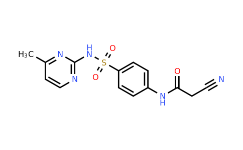 581782-17-4 | 2-Cyano-N-(4-(N-(4-methylpyrimidin-2-yl)sulfamoyl)phenyl)acetamide