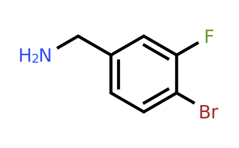 581812-99-9 | (4-Bromo-3-fluorophenyl)methanamine