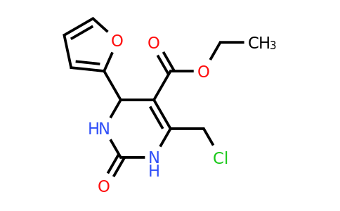 585516-41-2 | Ethyl 6-(chloromethyl)-4-(furan-2-yl)-2-oxo-1,2,3,4-tetrahydropyrimidine-5-carboxylate