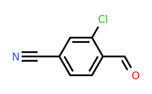 58588-64-0 | 3-Chloro-4-formylbenzonitrile