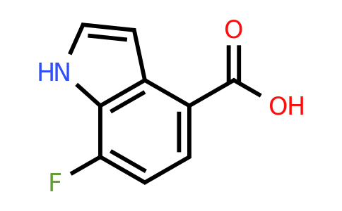 588688-52-2 | 7-Fluoro-1H-indole-4-carboxylic acid