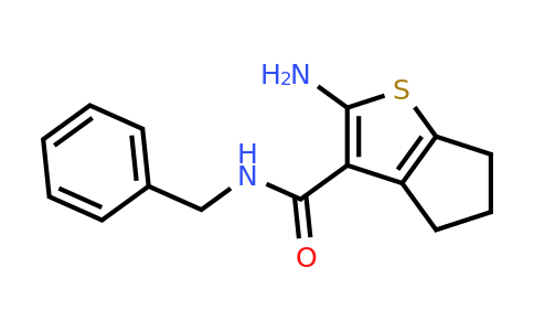 588692-41-5 | 2-Amino-N-benzyl-5,6-dihydro-4H-cyclopenta[b]thiophene-3-carboxamide