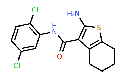 588696-05-3 | 2-Amino-N-(2,5-dichlorophenyl)-4,5,6,7-tetrahydrobenzo[b]thiophene-3-carboxamide