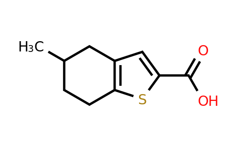 588698-05-9 | 5-Methyl-4,5,6,7-tetrahydrobenzo[b]thiophene-2-carboxylic acid