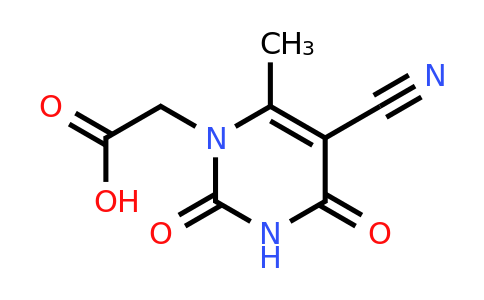 5900-45-8 | 2-(5-Cyano-6-methyl-2,4-dioxo-3,4-dihydropyrimidin-1(2H)-yl)acetic acid