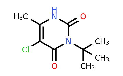 5902-51-2 | 3-Tert-butyl-5-chloro-6-methyl-1,2,3,4-tetrahydropyrimidine-2,4-dione