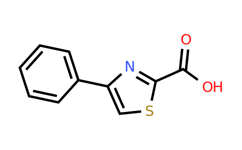 59020-44-9 | 4-Phenylthiazole-2-carboxylic acid