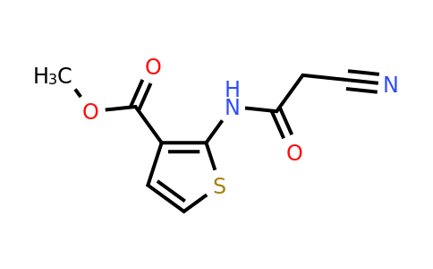 590351-11-4 | Methyl 2-(2-cyanoacetamido)thiophene-3-carboxylate