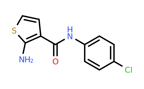 590351-14-7 | 2-Amino-N-(4-chlorophenyl)thiophene-3-carboxamide