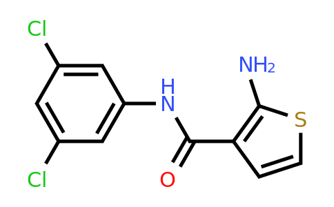590351-59-0 | 2-Amino-N-(3,5-dichlorophenyl)thiophene-3-carboxamide