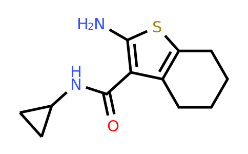 590355-47-8 | 2-Amino-N-cyclopropyl-4,5,6,7-tetrahydro-1-benzothiophene-3-carboxamide