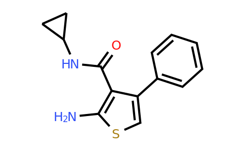 590355-70-7 | 2-Amino-N-cyclopropyl-4-phenylthiophene-3-carboxamide