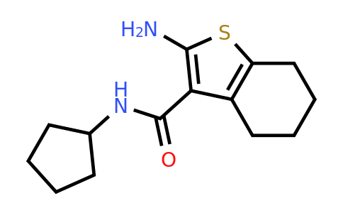 590356-73-3 | 2-Amino-N-cyclopentyl-4,5,6,7-tetrahydrobenzo[b]thiophene-3-carboxamide