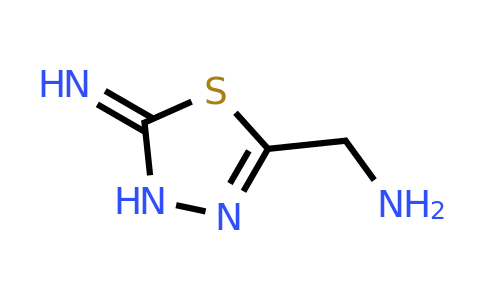 (5-Imino-4,5-dihydro-1,3,4-thiadiazol-2-yl)methanamine