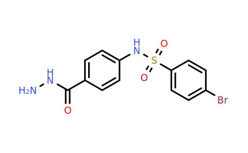59256-25-6 | 4-Bromo-N-[4-(hydrazinecarbonyl)phenyl]benzene-1-sulfonamide