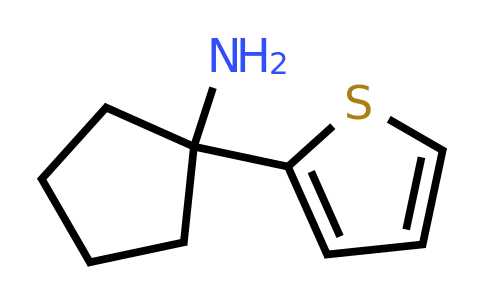59397-18-1 | 1-(Thiophen-2-yl)cyclopentan-1-amine
