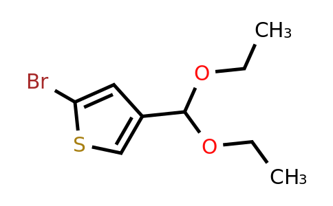 59445-99-7 | 2-Bromo-4-(diethoxymethyl)thiophene
