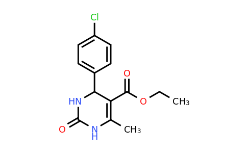 5948-71-0 | Ethyl 4-(4-chlorophenyl)-6-methyl-2-oxo-1,2,3,4-tetrahydropyrimidine-5-carboxylate