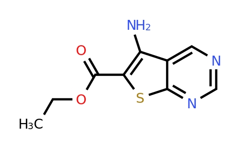 59488-80-1 | Ethyl 5-aminothieno[2,3-d]pyrimidine-6-carboxylate