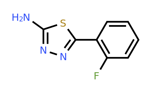 59565-51-4 | 5-(2-Fluorophenyl)-1,3,4-thiadiazol-2-amine