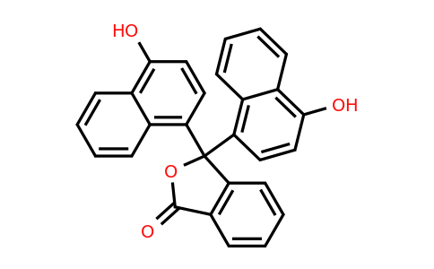 596-01-0 | 3,3-Bis(4-hydroxynaphthalen-1-yl)isobenzofuran-1(3H)-one
