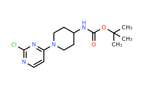 596817-49-1 | Tert-butyl n-[1-(2-chloropyrimidin-4-yl)piperidin-4-yl]carbamate