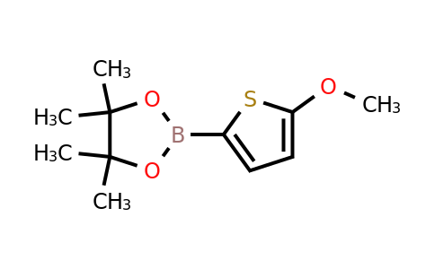 596819-12-4 | 2-(5-Methoxythiophen-2-yl)-4,4,5,5-tetramethyl-1,3,2-dioxaborolane