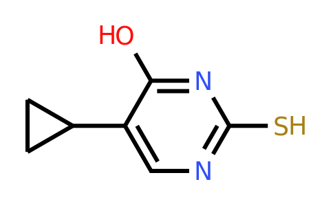 59698-21-4 | 5-Cyclopropyl-2-mercaptopyrimidin-4-ol