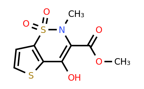 59804-25-0 | Methyl 4-hydroxy-2-methyl-2H-thieno[2,3-e][1,2]thiazine-3-carboxylate 1,1-dioxide