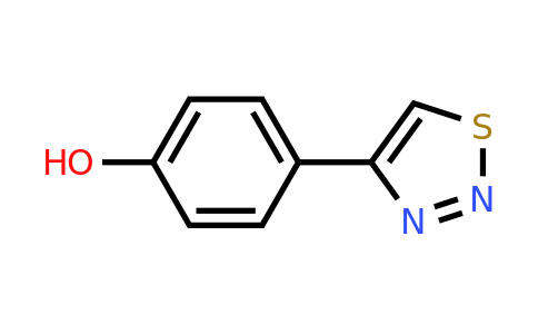 59834-05-8 | 4-(1,2,3-Thiadiazol-4-yl)phenol