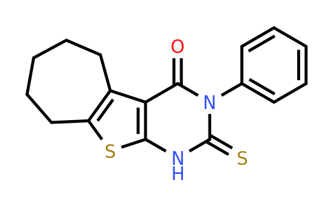 59898-71-4 | 3-phenyl-2-thioxo-2,3,6,7,8,9-hexahydro-1H-cyclohepta[4,5]thieno[2,3-d]pyrimidin-4(5H)-one