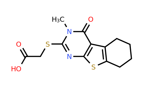 59898-74-7 | 2-((3-Methyl-4-oxo-3,4,5,6,7,8-hexahydrobenzo[4,5]thieno[2,3-d]pyrimidin-2-yl)thio)acetic acid