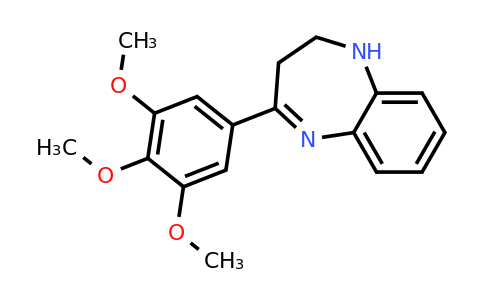 59902-16-8 | 4-(3,4,5-Trimethoxyphenyl)-2,3-dihydro-1h-1,5-benzodiazepine