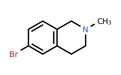 59961-00-1 | 6-Bromo-2-methyl-1,2,3,4-tetrahydroisoquinoline
