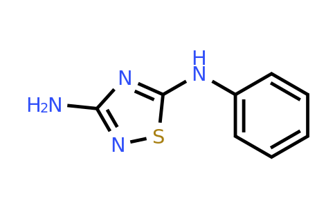 60093-15-4 | N5-phenyl-1,2,4-thiadiazole-3,5-diamine
