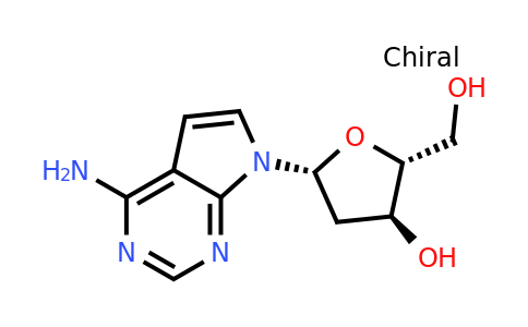 (2R,3S,5R)-5-(4-Amino-7H-pyrrolo[2,3-d]pyrimidin-7-yl)-2-(hydroxymethyl)tetrahydrofuran-3-ol