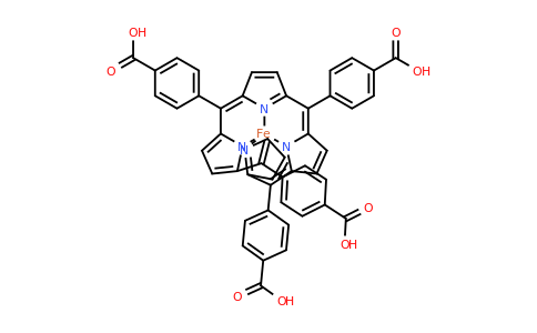 60146-43-2 | Hydrogen (SP-4-1)-[[4,4',4'',4'''-(21H,23H-porphine-5,10,15,20-tetrayl-κN21,κN22,κN23,κN24)tetrakis[benzoato]](6-)]ferrate(4-) (4:1)