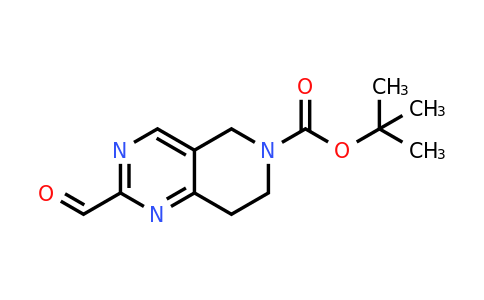 601516-17-0 | tert-Butyl 2-formyl-7,8-dihydropyrido[4,3-d]pyrimidine-6(5H)-carboxylate